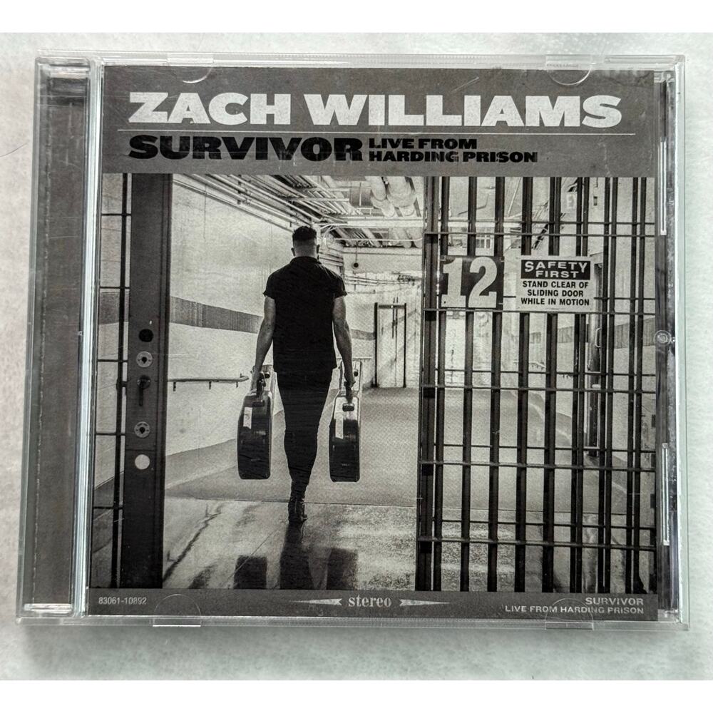 Zach Williams – Survivor Live From Harding Prison CD 2018 Christian Rock Worship